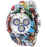 Invicta Bolt Swiss Ronda Z60 Caliber Men's Watch - 53mm Steel White Aqua Plating (32414)