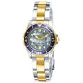 Invicta Pro Diver Swiss Ronda 585 Caliber Women's Watch w/ Mother of Pearl Dial - 30mm Steel Gold (2961)