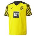 Puma Borussia Dortmund Saison 2021/22 Spielausrüstung, GameKit Home Game-Kit, Cyber Yellow Black, M