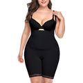 Women Full Body Shaper Tummy Control Seamless Slimming Shapewear Bodysuit Butt Lifter Slimmer Plus Size - black - XXL