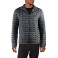 Reebok Men's Outerwear Jacket Down Alternative Coat, Athletic Glacier Shield Charcoal, XXL