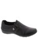 Clarks Cora Poppy - Womens 5 Black Slip On Medium