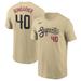 Men's Nike Madison Bumgarner Gold Arizona Diamondbacks City Connect Name & Number T-Shirt