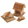 Sawdust Brothers Bird Feeder Kit Finished 10â€� x 10â€� x 8â€�