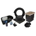 Hybrid 3000 Complete Water Garden and Pond Kit with 10 Foot x 20 Foot PVC Plastic Liner - PVCSC30