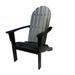 Mainstays Wood Outdoor Adirondack Chair Black Color