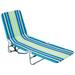 RIO Beach Backpack Multi-Position Lounge Chair Bluegreen Beach Chair