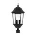 Livex Lighting - Hamilton - 3 Light Outdoor Post Top Lantern in Traditional