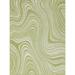 Unique Loom Pool Indoor/Outdoor Modern Rug Green/Ivory 9 x 12 Rectangle Abstract Modern Perfect For Patio Deck Garage Entryway