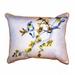 Bird & Forsynthia Extra Large Zippered Pillow - 20 x 24 in.