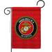 Breeze Decor G158599-BO Proud Uncle Marines Garden Flag Armed Forces Marine Corps 13 x 18.5 in. Double-Sided Decorative Vertical Flags for House Decoration Banner Yard Gift
