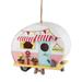 Pink and White Camper Birdhouse