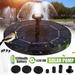 1.4W Solar Fountain Pump Solar Water Pump Floating Fountain with 5 Nozzles for Bird Bath Fish Tank Pond