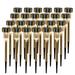 Solar Lights Outdoor 24 Pack Stainless Steel Outdoor Solar Lights - Waterproof LED Landscape Lighting Solar Powered Outdoor Lights Solar Garden Lights for Pathway Walkway Patio Yard & Lawn-Warm White