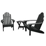 Highwood 3pc Classic Westport Adirondack Set with 1 Adirondack Folding Side Table