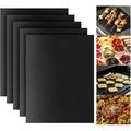 Artrylin 5 Heavy Duty 600 Degree Grill and Bake Mats - 13 X 15.7 inches Non Stick Mats for BBQ & Baking Reusable and Easy to Clean