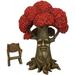 Fairy Garden Miniature Tree: Mr. Rose The Red Rose Tree of Azar (9 Inch Tall) for the Garden Fairies and Gnomes. Part of the beautiful Azarian Collection. A Fairy Garden Accessory