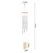 Willstar Tubes Wind Chime Yard Windbells Wind Blessing Home Garden Outdoor Decor Ornament Campanula Gift