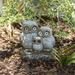 Alpine Corporation 16 Solar Owl Welcome Outdoor Statue