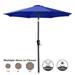 ABCCANOPY 7.5FT Patio Umbrella with Push Button Tilt 13+Colors Blue