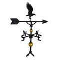 Montague Metal Products 300 Series 32 In. Deluxe Black Full Bodied Eagle Weathervane