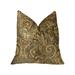 Brown Luxury Throw Pillow 22in x 22in