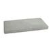 5 Granite Gray Sunbrella Indoor and Outdoor Bench Cushion