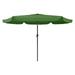 Atlin Designs Tilting Patio Umbrella in Forest Green