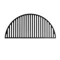 BBQGuys Signature Half Moon Cast Iron Cooking Grate For 18-Inch Kamado Grills