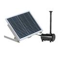 Htovila High-power Solar Landscape Fountain 17V 10W Equipment Solar Water Pump Garden Fountains Decorative Fountain