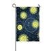 ECZJNT Sun Moon Stars Children Astronomy Astrology Garden Flag Outdoor Flag Home Party Garden Decor 12x18 Inch