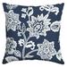 Arden Selections Essentials Outdoor Pillow 16 x 16 Sapphire Blue Ashland Jacobean