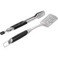 Char-Broil 1139412R06 2 Piece Kitchen Utensil Tool Set Black & Silver