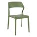 Siesta Snow Dining Chair Olive Green Set of 2