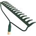 Garden Bow Rake Wood Handle Landscape Cultivator Gardening Tool Leveling Mulch peat Moss and Loose Heavy soils Long Handle Sweep Fall Leaves No Bending Easy Grip Metal Rake