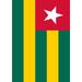 Toland Home Garden Flag of Togo Garden Flag