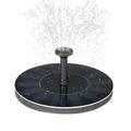 Solar-power Fountain Brushless Pump Plants Watering Kit with Monocrystalline Solar Panel for Bird Bath Garden Pond Energy-saving Environmental-friendly Universal