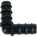 20-Pack - Irrigation Fittings Elbow Corner 90 for 1/2 Drip Tubing - Barbed Connectors (Fits Most Brands Rain Bird 16mm .520 ID and Compatible Drip or Sprinkler Systems