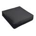 Sorra Home Black Indoor/Outdoor Deep Seating Cushion Corded