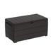 Duramax CedarGrain Durabox 110 Gal Outdoor Deck & Garden Storage Box Brown