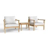 Anderson Teak Amalfi Relax3-Piece Deep Seating Collection