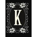 Toland Home Garden Classic Monogram-K Garden Flag