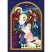 Toland Home Garden Nativity Night Winter Christmas Flag Double Sided 12x18 Inch