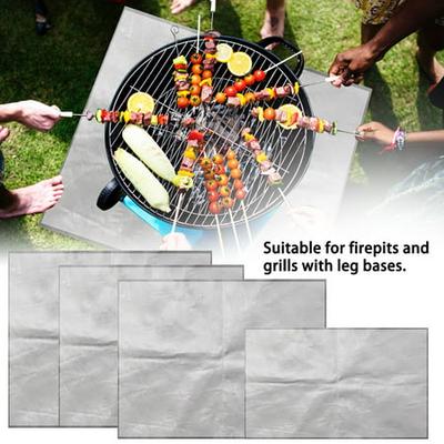 1piece Fire Pit Pad Prevent Floor Deck Mat Camping Fireproof Grill Mat Blanket Heat Insulation Pad For Outdoors Picnic Barbecue By Cabina Home On Walmart Accuweather Shop