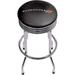 Dodge Single Ring Ribbed Stool Chrome