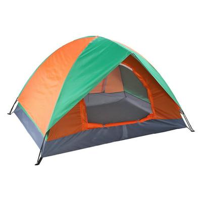 Orange Hiking /& Outdoor Music Festivals by Wakeman Outdoors 2 Person 2 Person Dome Tent- Rain Fly /& Carry Bag- Easy Set Up-Great for Camping Backpacking
