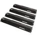 Universal Adjustable Heavy Duty Porcelin Steel Heat Plate Shield Heat Tent Flavorizer Bar Burner Cover Flame Tamer Heavy Duty Replacement for Gas Grill Extends from 12 up to 20 L 4 Pack