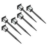 GoDecor 6 Pack LED Landscape Light Outdoor Landscape Lighting Plastic Material