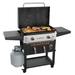 Blackstone 2-Burner 28 Propane Griddle with Air Fryer Combo