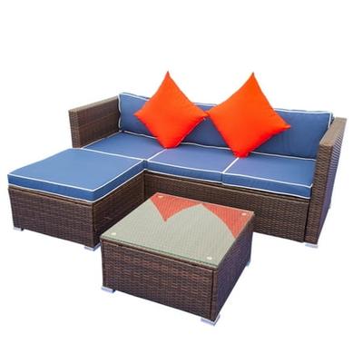 Best Ing 3 Piece Patio Sectional, Best Outdoor Patio Furniture Sectional